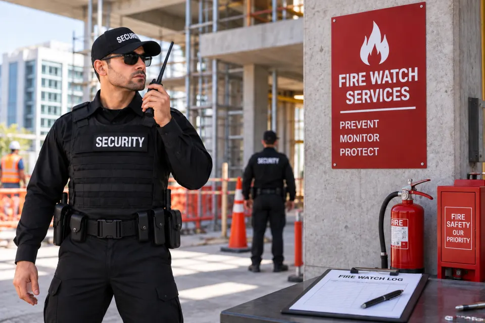 Fire Watch Services in Los Angeles, CA - licensed security professionals on assignment