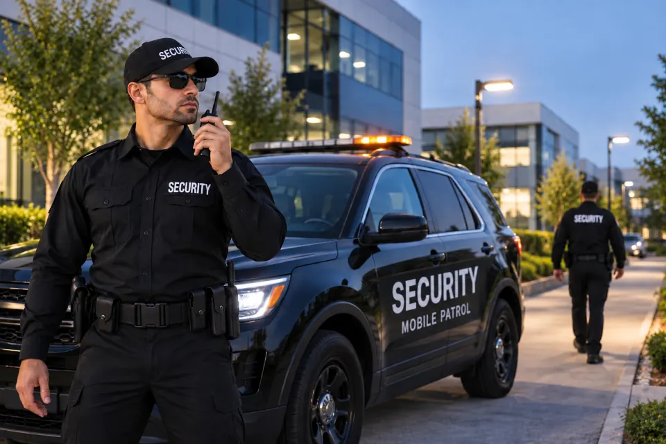 Mobile Patrol Services in Los Angeles, CA - licensed security professionals on assignment